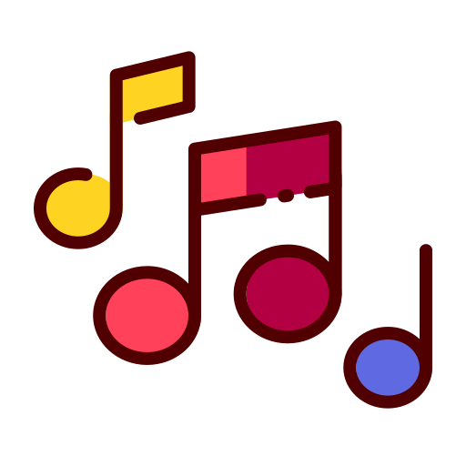 Icone de notas musicais
